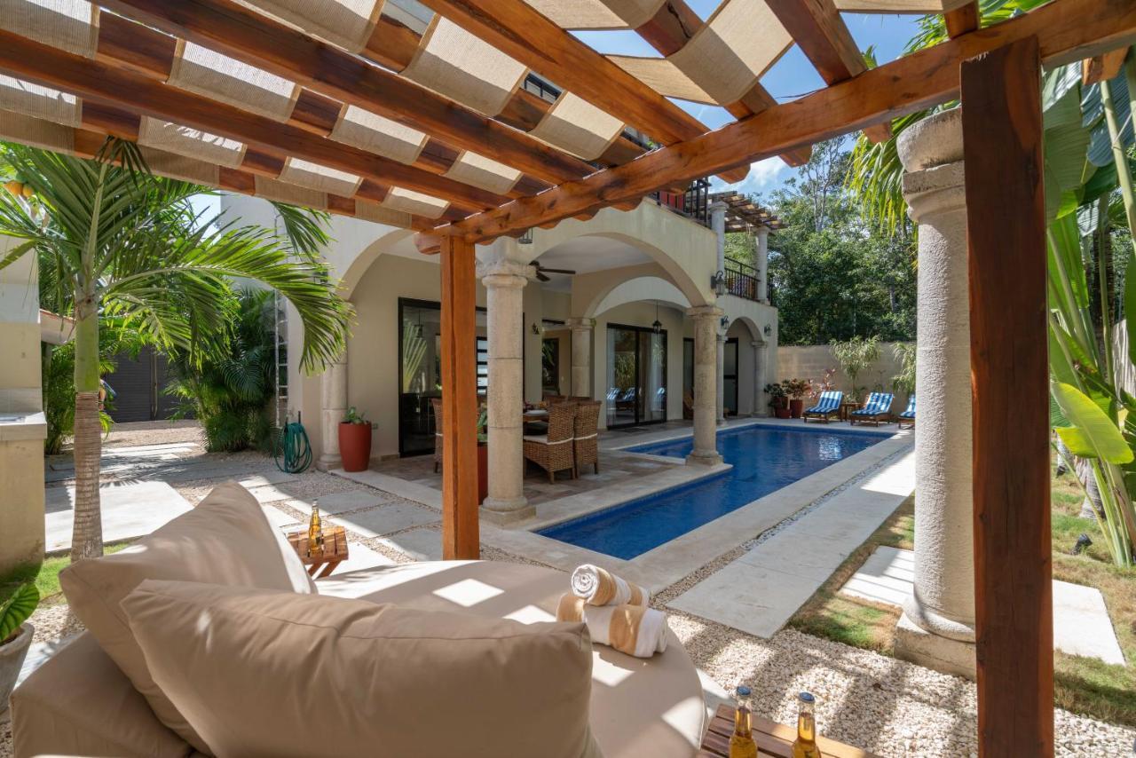 Tulum Stunning Villa For 10-Cabana-Private Pool-Parking Экстерьер фото