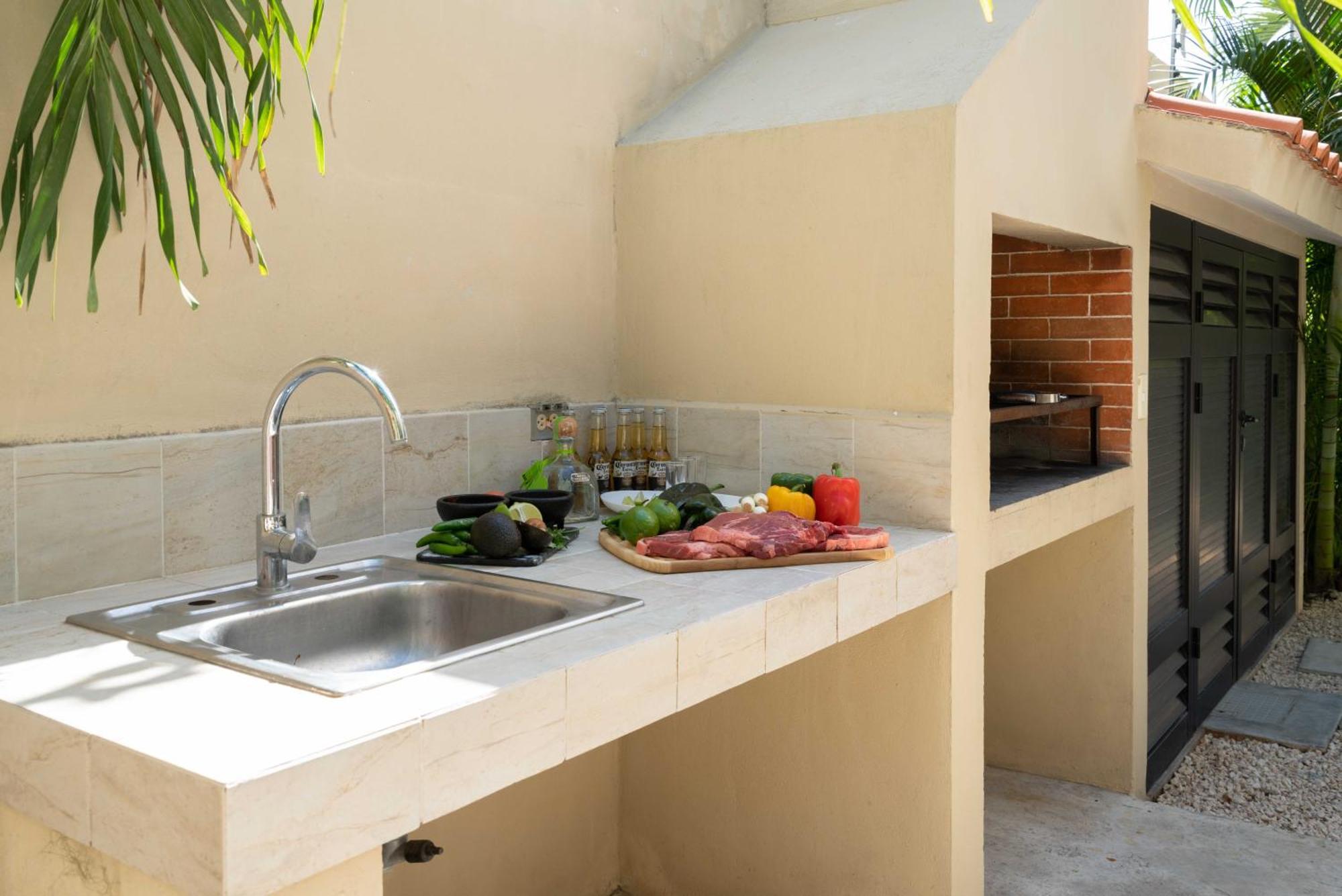 Tulum Stunning Villa For 10-Cabana-Private Pool-Parking Экстерьер фото