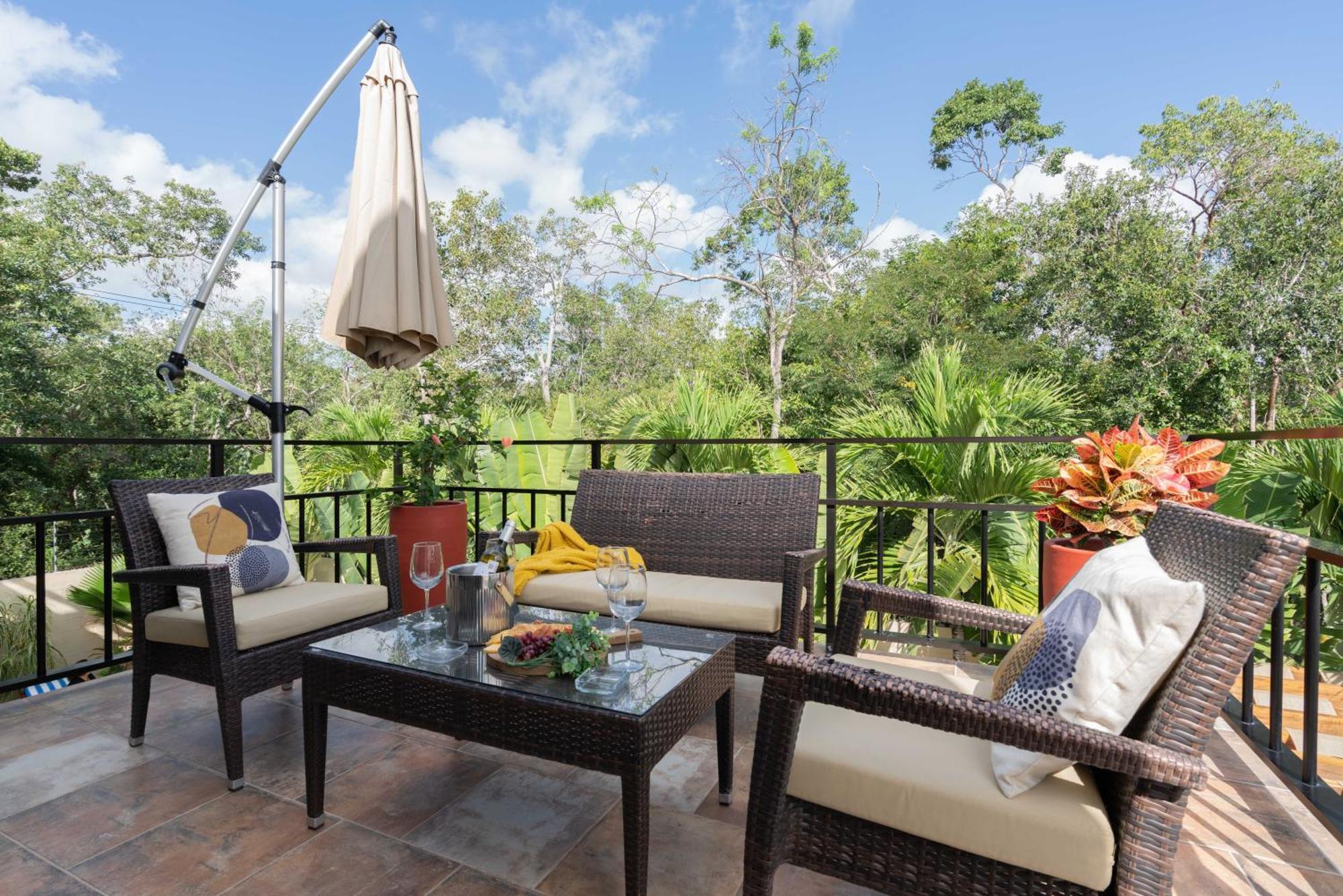 Tulum Stunning Villa For 10-Cabana-Private Pool-Parking Экстерьер фото