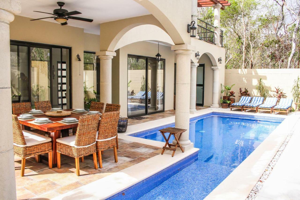 Tulum Stunning Villa For 10-Cabana-Private Pool-Parking Экстерьер фото