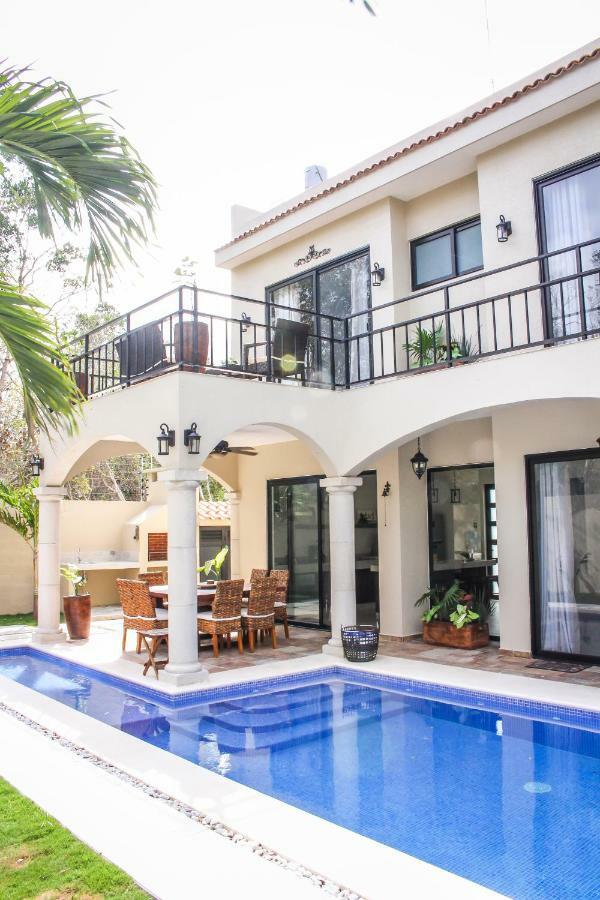 Tulum Stunning Villa For 10-Cabana-Private Pool-Parking Экстерьер фото